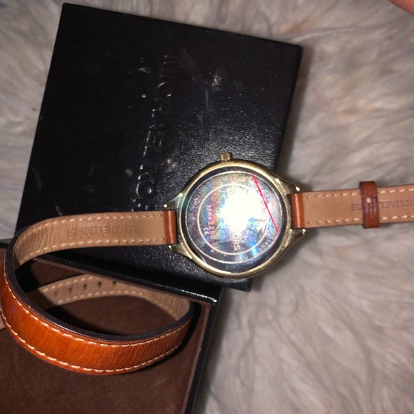 Michael Kors Leather Wrap Watch